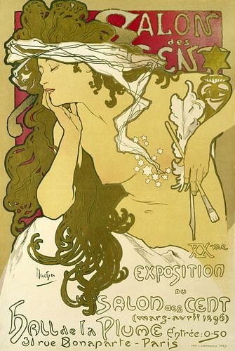 Alphonse Marie Mucha,De 20ste tentoonstelling van het warenhuis