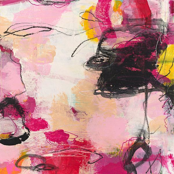 Her sweet Perfume - square by Marisol Evora