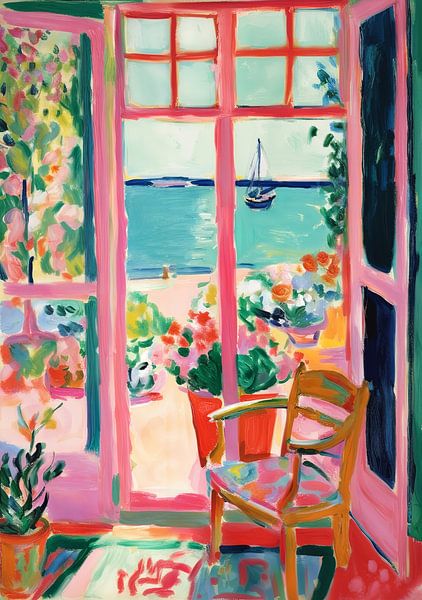 Henri Matisse inspires Open Window by Niklas Maximilian