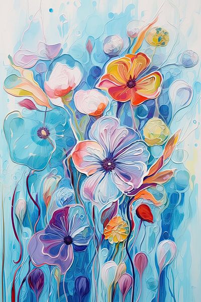 Abstract botanical #11 by Bert Nijholt