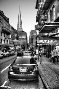 Chinatown à San Francisco sur Wim Slootweg