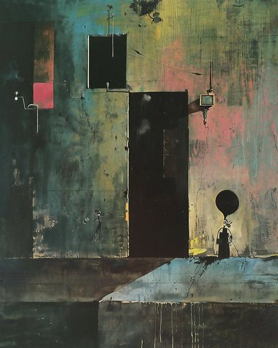 Drijvende stadssilhouetten