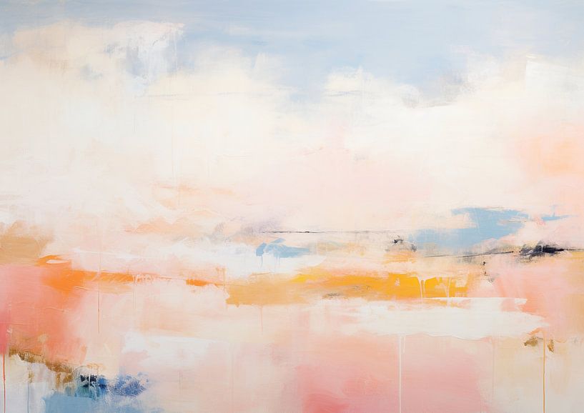 Subtle Abstract Spectrum | Abstract Art by Abstract Painting