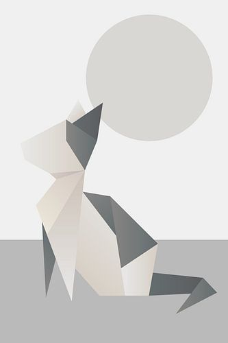 Just a Cat, in Moonlight