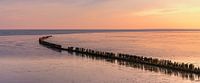Lever de soleil sur la mer des Wadden par Henk Meijer Photography Aperçu