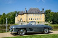 Mercedes-Benz 300 SL Roadster parked in front of Dyck castle by Sjoerd van der Wal Photography thumbnail