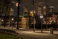 The skyline  from The Hague. von René Rollema Miniaturansicht