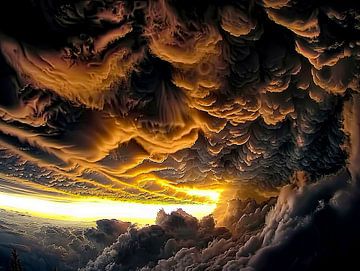 schilderachtige wolkenformaties van Egon Zitter