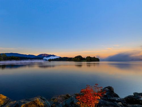 Stille Abendstimmung am herbstlichen Staffelsee von Christina Bauer Photos