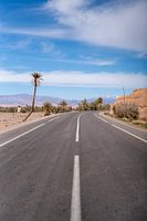 The road to the desert