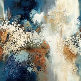 Living room artwork | Coral Horizon by Zen and More