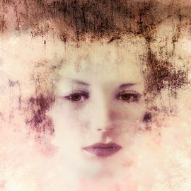 Vages Porträt von Marijke de Leeuw - Gabriëlse