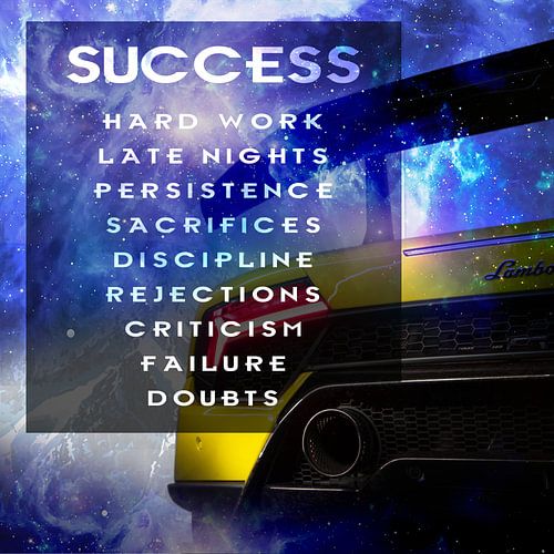 Succes bestaat uit....