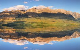 Glenorchy Lagoon bei Sonnenaufgang, Neuseeland von Markus Lange
