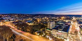 Stuttgart bei Nacht von Werner Dieterich