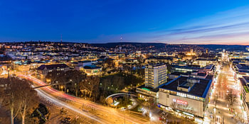 Stuttgart bei Nacht