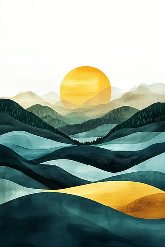 Golden Peaks, Green Valleys ii