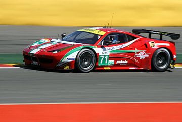Ferrari GT Spa Francorchamps Circuit sur MSP Canvas