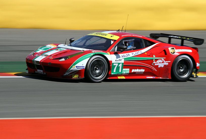 Ferrari GT Spa Francorchamps Circuit von MSP Canvas