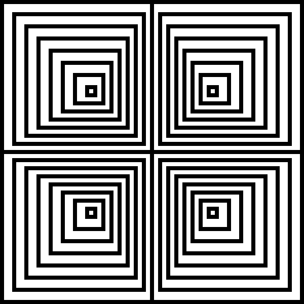Emboîté | Décalage | 02x02x02x02 | N=08 | V39 | W par Gerhard Haberern