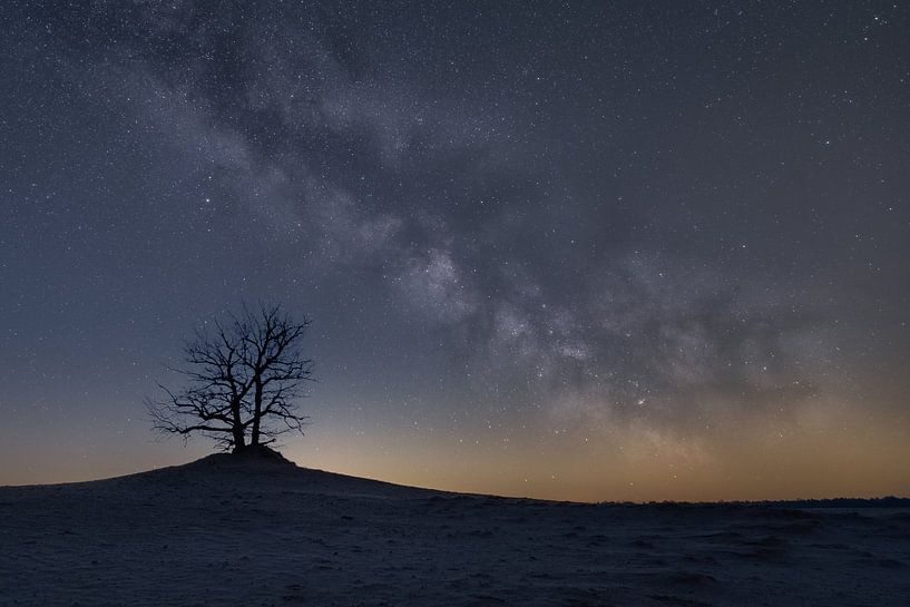 Melkweg op de Veluwe van Jeroen Linnenkamp