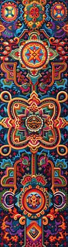 South American Wallpaper: Native Shipibo by Surreal Media