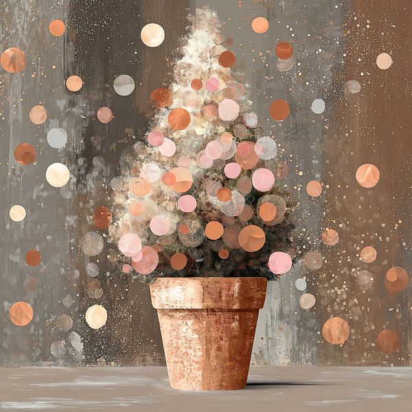 Funkelnder Weihnachtsbaum von Lauri Creates