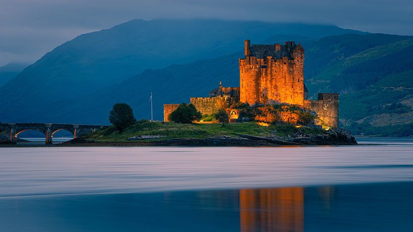 Château d'Eilean Donan, Écosse par Henk Meijer Photography