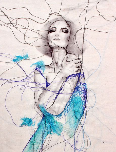 Bleu vif par Kim Rijntjes