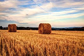 Balles de foin sur Christiaan Onrust