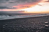 IJslandse zonsondergang van Colin van Wijk thumbnail