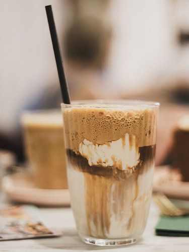 Iced coffee | Atmosphere | London | England | United Kingdom