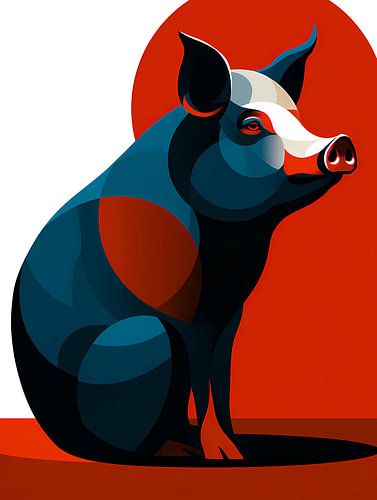 Varken - Stijlvolle silhouettencollectie voor dieren