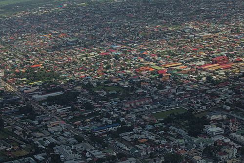Paramaribo from the air.
