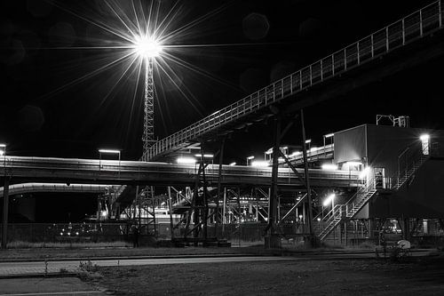 Maasvlakte in het licht