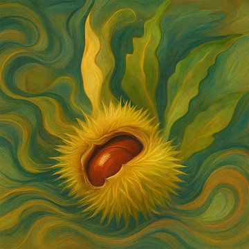 Kastanje. Tamme kastanje.