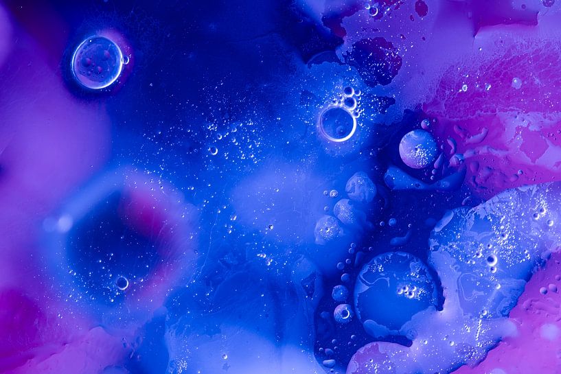 Brume de lumière (photo macro abstraite) par Rob Rollenberg