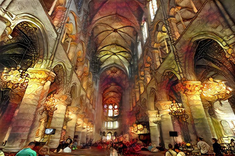 Notre Dame von Rein Bijlsma Art