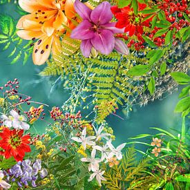 Floralis - Een zomeravonddroom van LUDMILA SHUMILOVA
