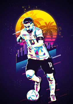 Lionel Messi Football Player by Naylufer Aisk