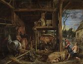 Der verlorene Sohn, Peter Paul Rubens von Meisterhafte Meister Miniaturansicht