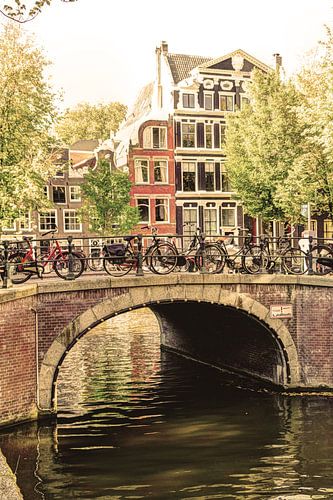 Binnenstad van Amsterdam Nederland Oud