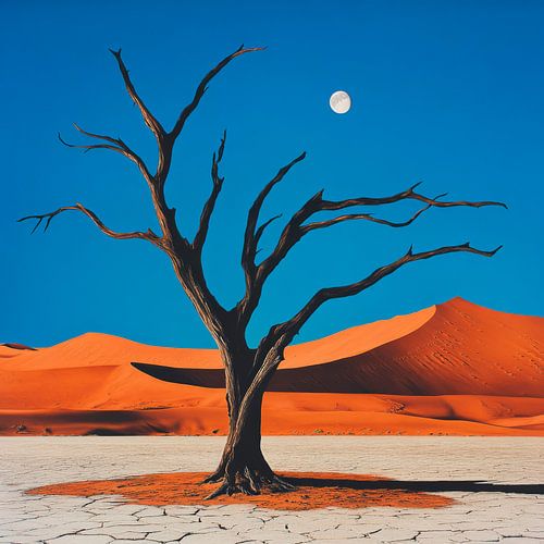 Woestijnlandschap Maan