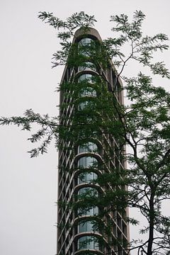 Der Vesteda-Turm in Eindhoven