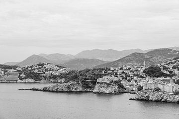 Black and white | Dubrovnik by Femke Ketelaar