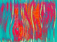 Abstracte rode strepen