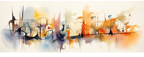 Colourful abstract art 14984