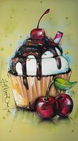 Cupcake Malerei