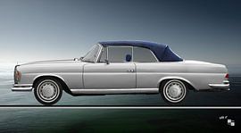 Mercedes-Benz W 111 Cabriolet in Originalfarbe von aRi F. Huber