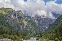 Malerische Berglandschaft in Albanien